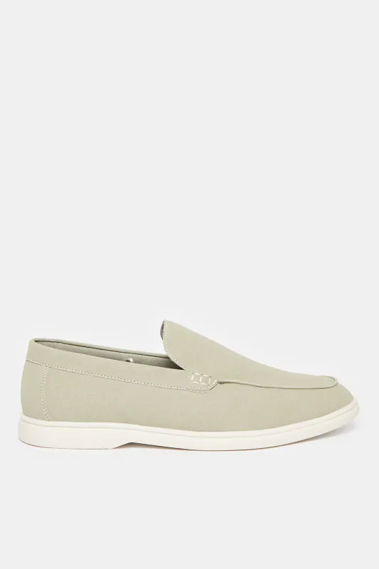 Men Grey Plain Loafer sold by Redtag