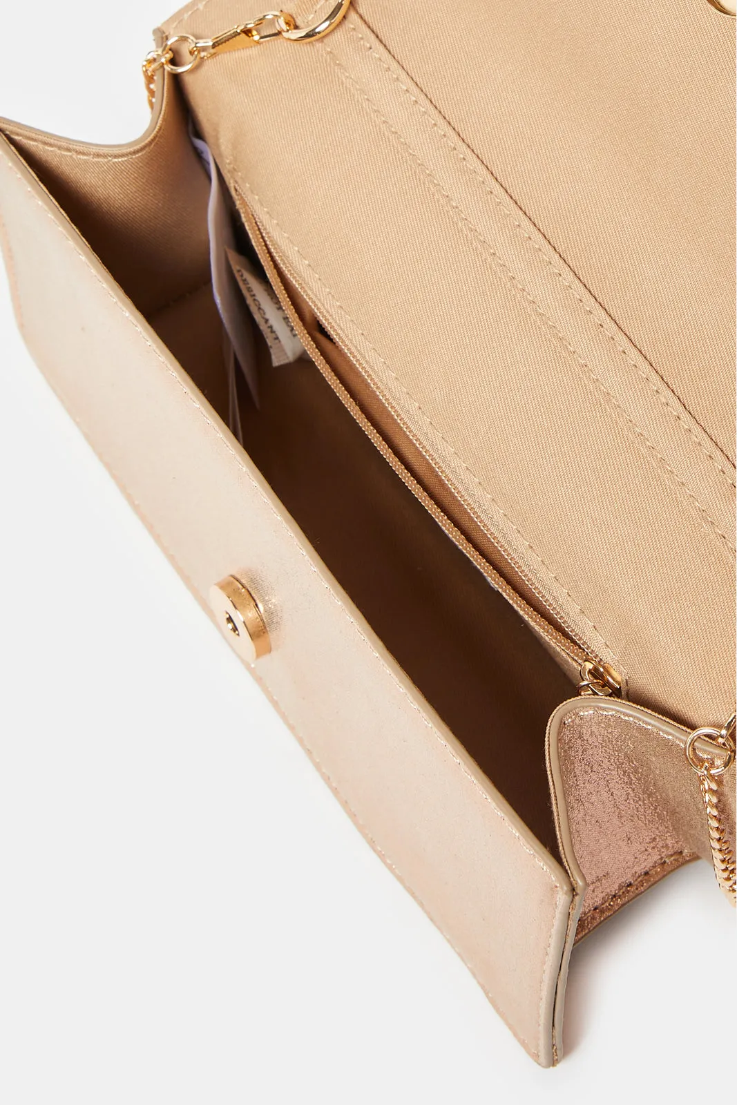 Women Gold Embellished Evening Bag sold by Redtag product image thumbnail 4