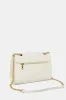 Women White Quilted Messenger Bag sold by Redtag