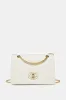 Women White Quilted Messenger Bag sold by Redtag