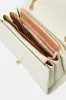 Women White Quilted Messenger Bag sold by Redtag