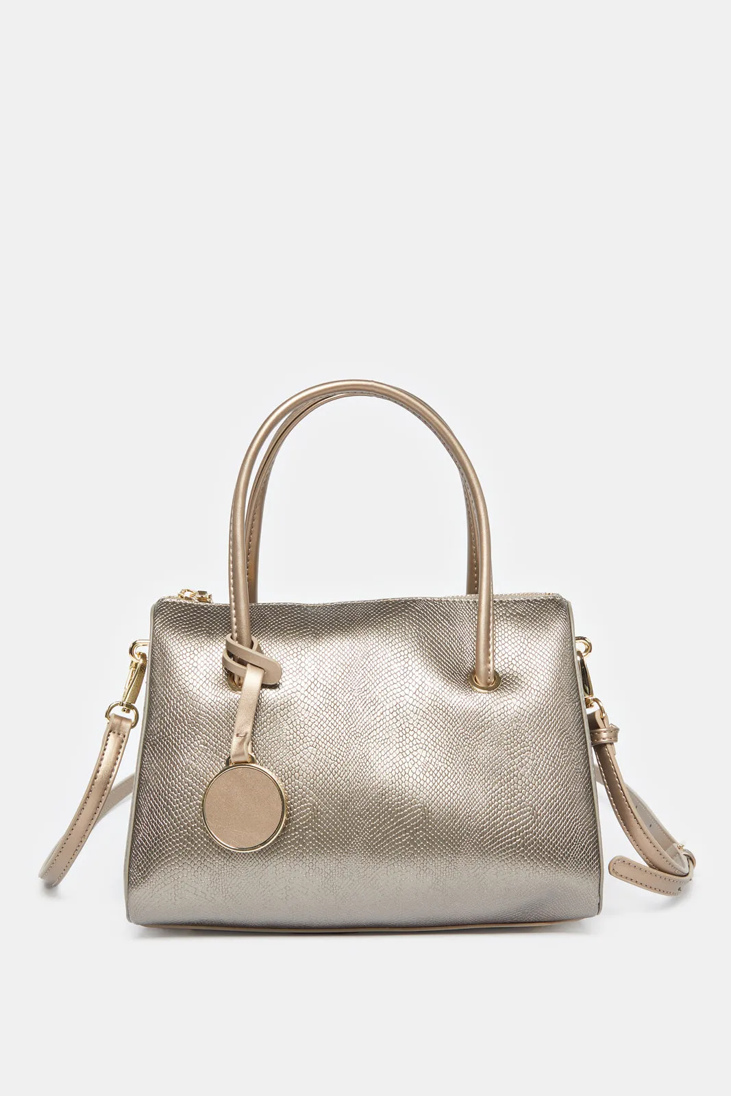 Women Gold Embellished Day Bag sold by Redtag