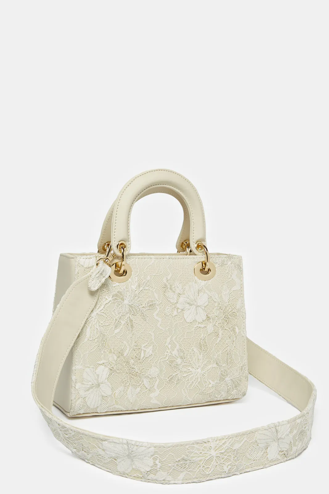 Women Beige Embellished Handbag sold by Redtag product image thumbnail 2