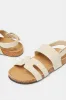 Boys Beige Cork Sandals sold by Redtag