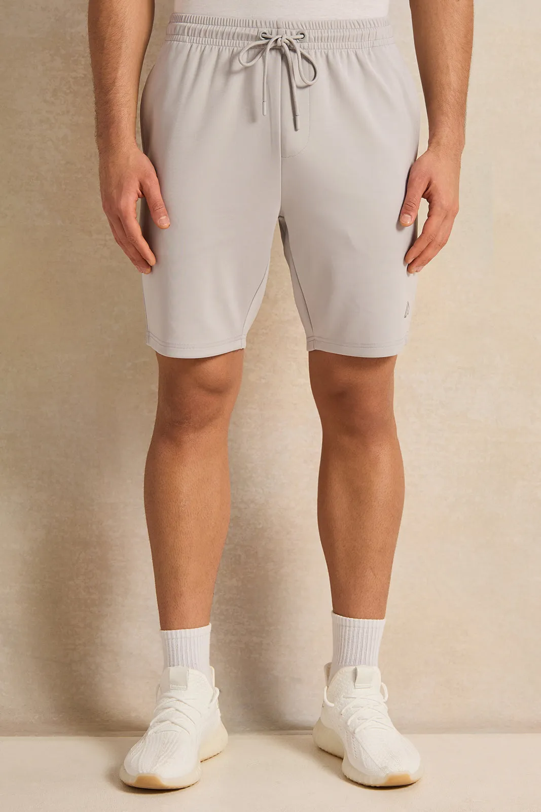 Men Grey Active Shorts sold by Redtag