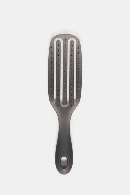 Women Black Wet Hair Brush sold by Redtag