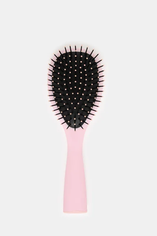 Women Pink Wet Hair Brush sold by Redtag