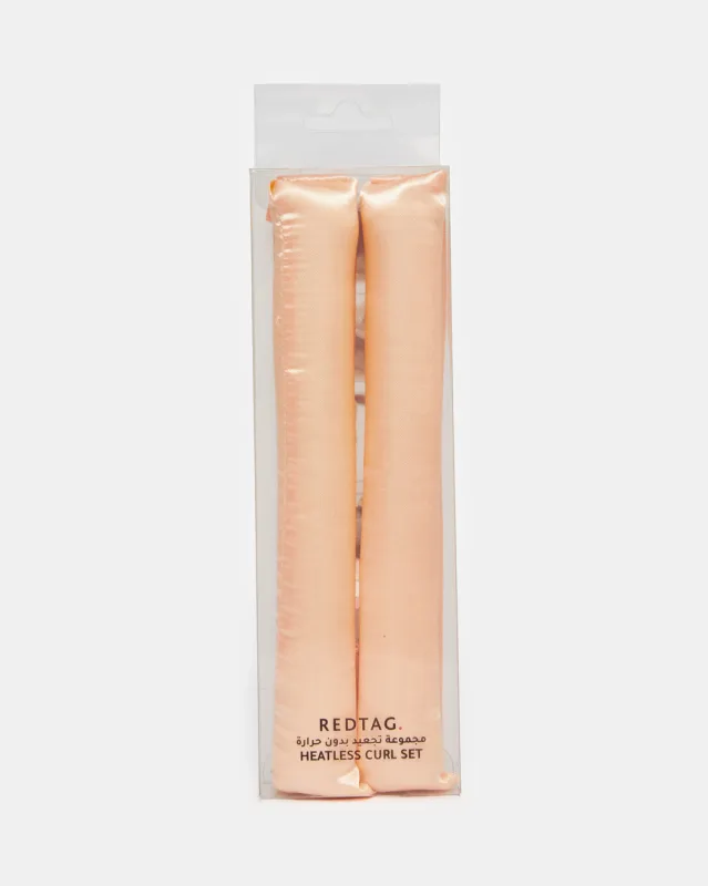 Women Pink Heatless Curl Set sold by Redtag