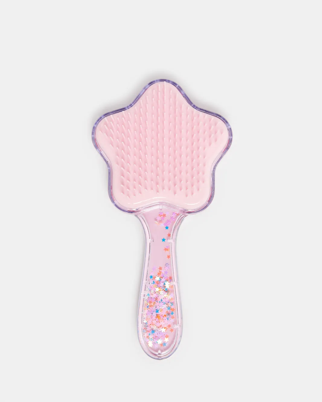 Girls Pink Star Hair Brush sold by Redtag