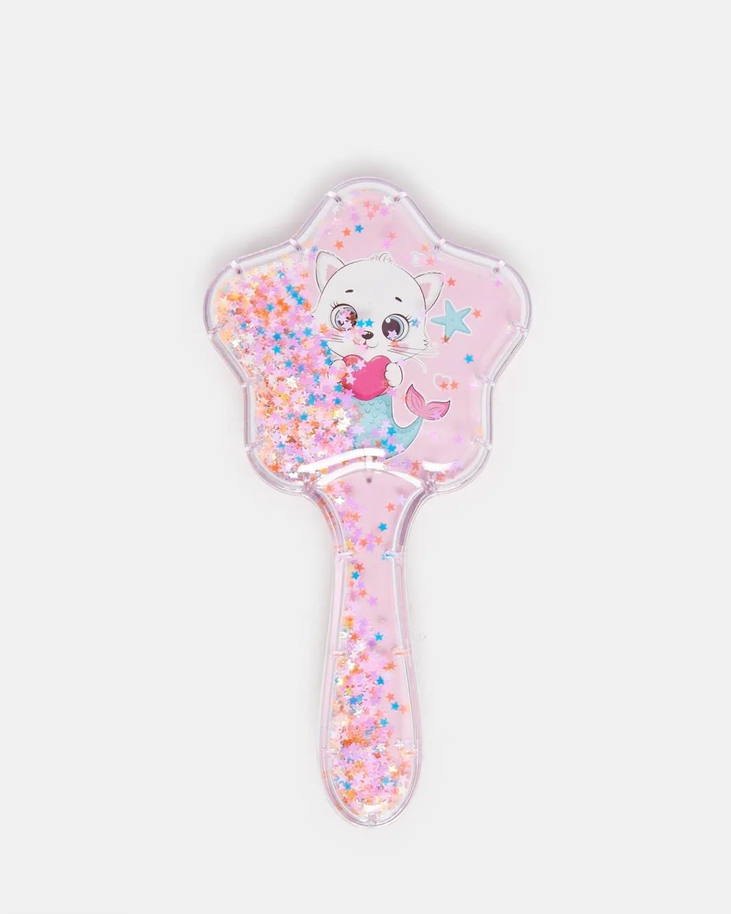 Girls Pink Star Hair Brush sold by Redtag product image thumbnail 3