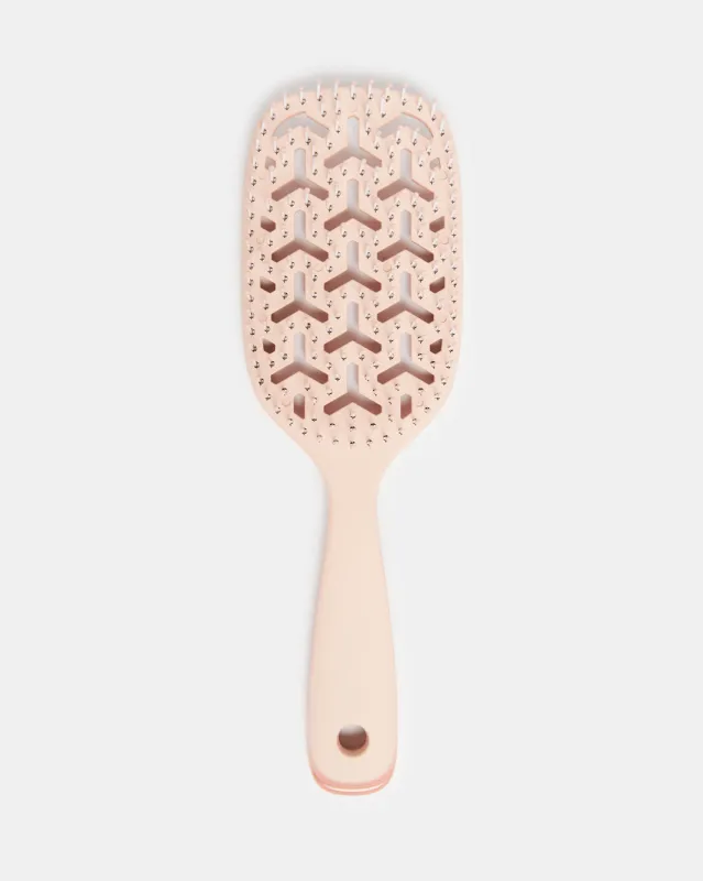Women Pink Wet Hair Brush sold by Redtag