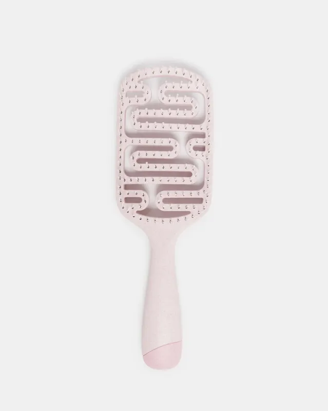 Women Pink Wet Hair Brush sold by Redtag