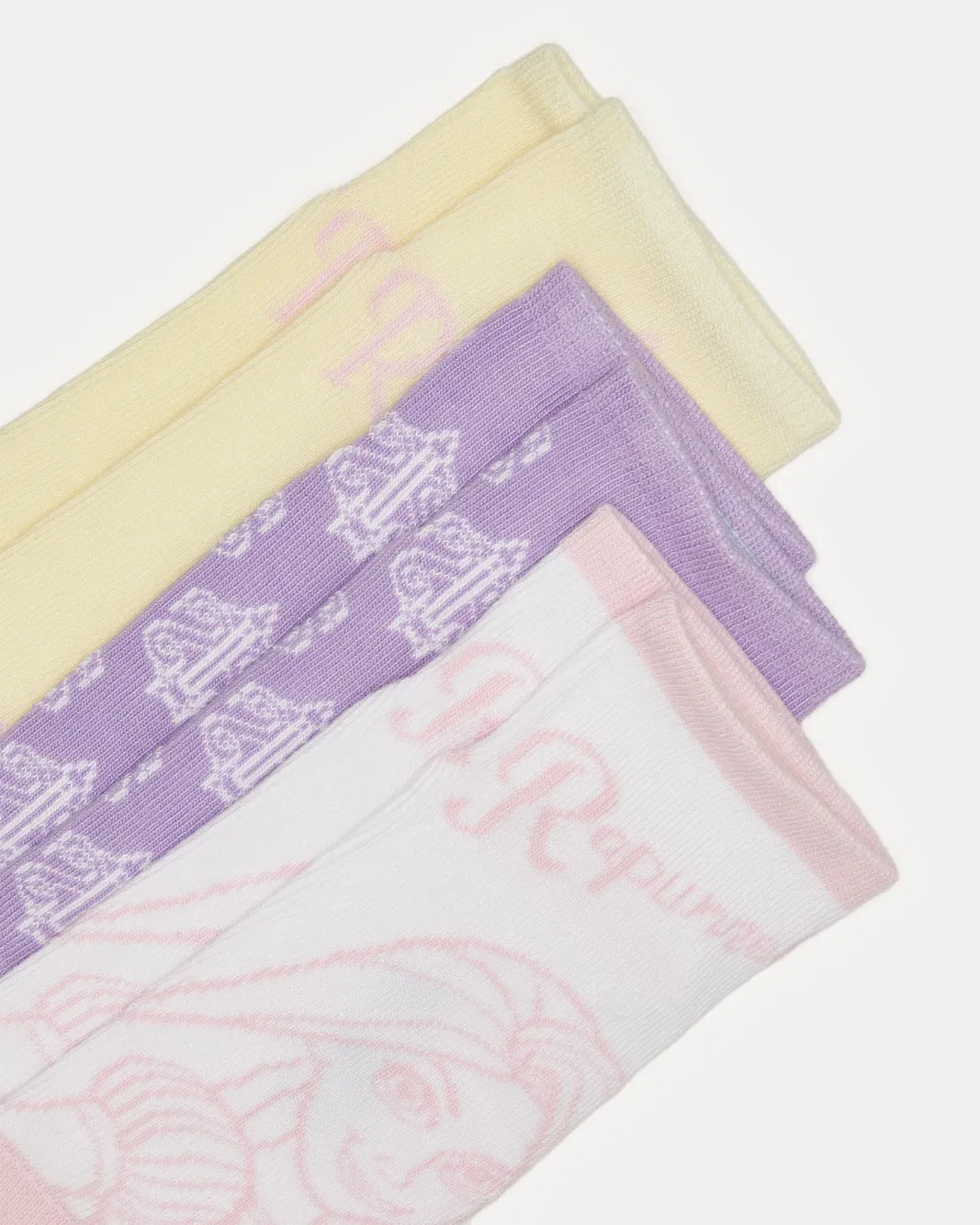 Girls Assorted Rapunzel Ankle Length Socks (3 Pairs) sold by Redtag product image thumbnail 3