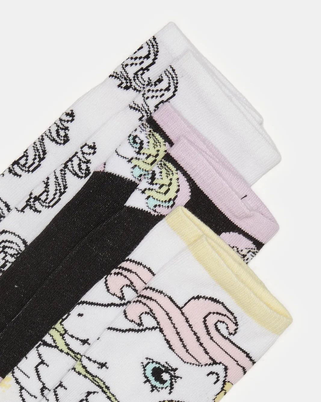 Girls Assorted Socks Set (Pack Of 3) sold by Redtag product image thumbnail 3