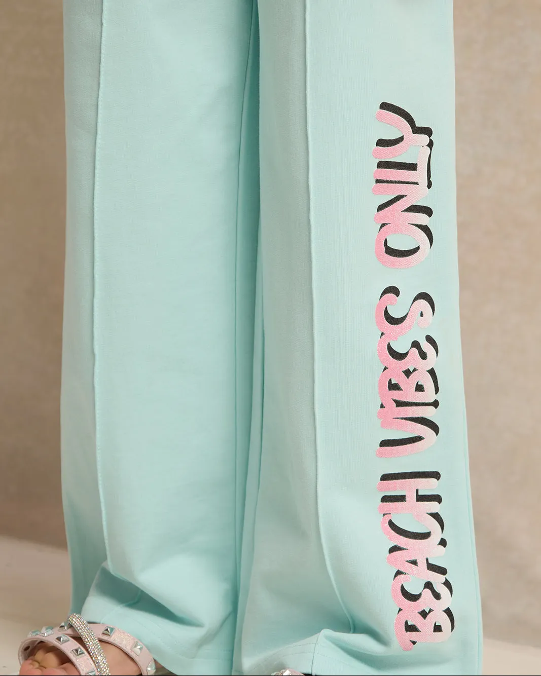 Girls Mint Printed Wide Leg Active Pants sold by Redtag product image thumbnail 5