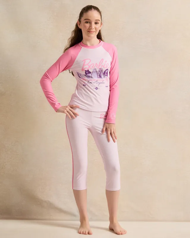 Senior Girls Pink Swimsuit Set (2 Piece) sold by Redtag