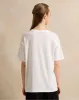 Senior Girls White Metallica Print T-Shirt sold by Redtag