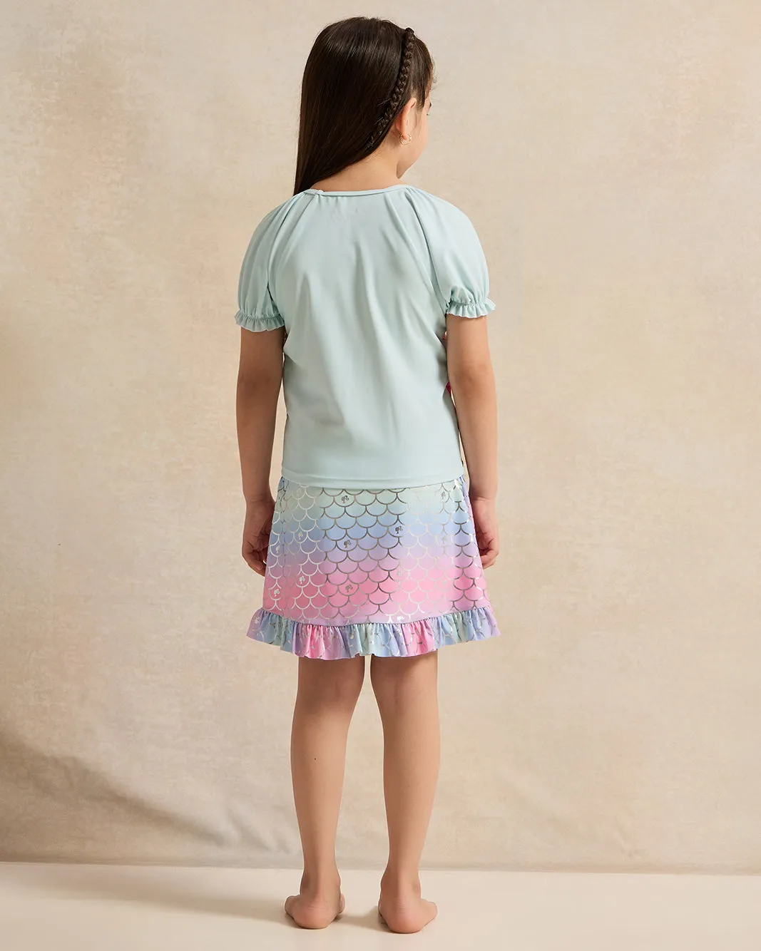 Girls Mint Printed Swim Set (2 Piece) sold by Redtag product image thumbnail 4