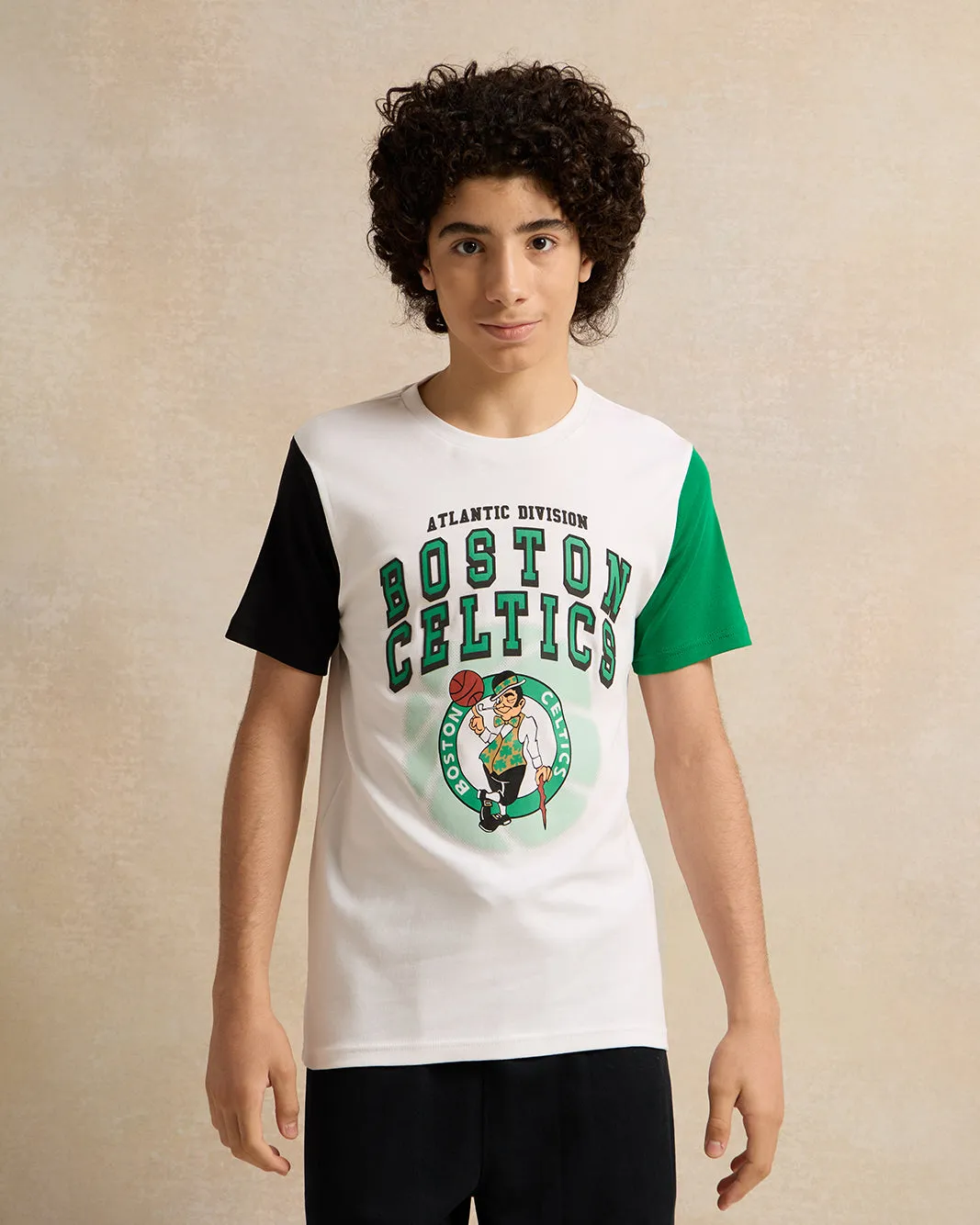 Senior Boys White Printed T-shirt sold by Redtag