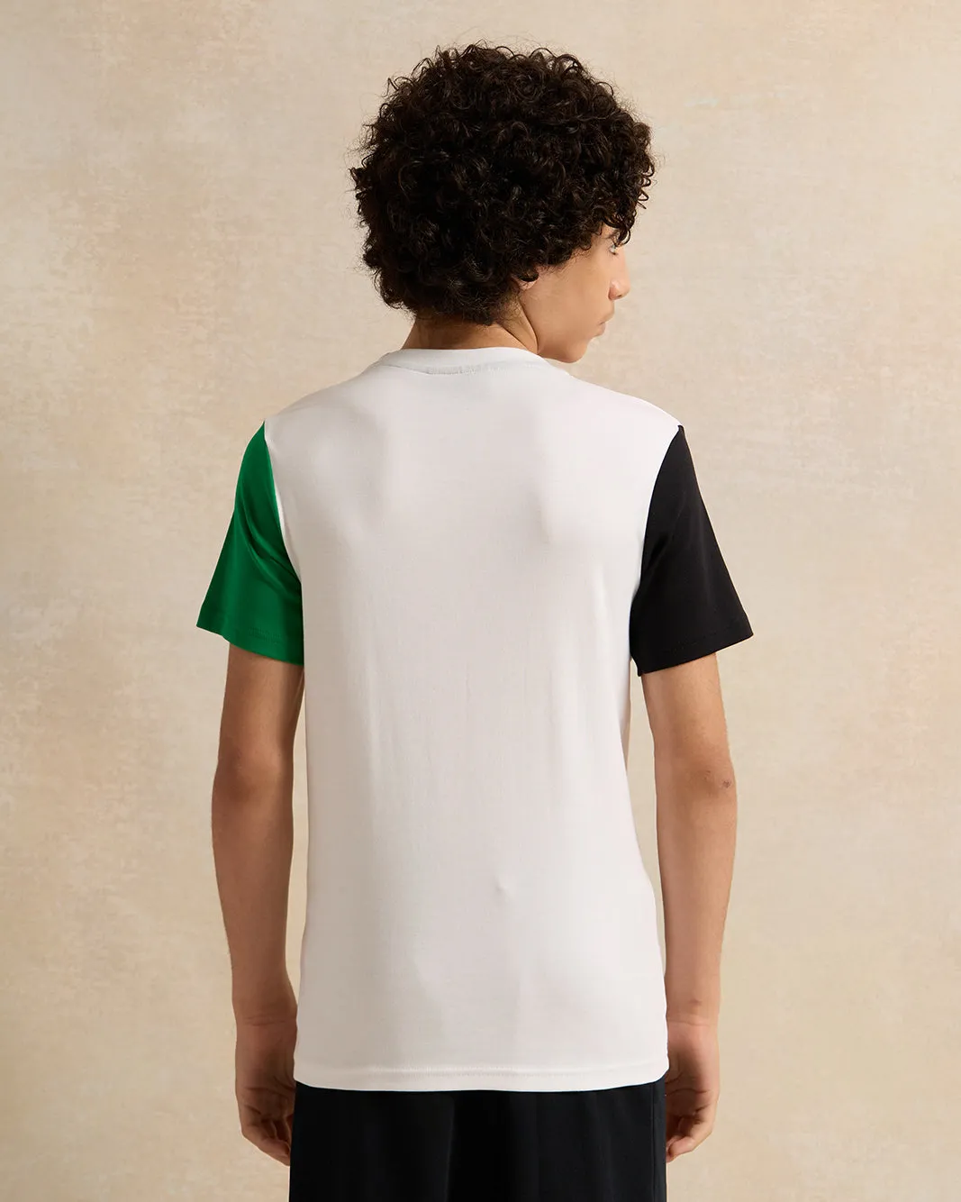 Senior Boys White Printed T-shirt sold by Redtag product image thumbnail 3