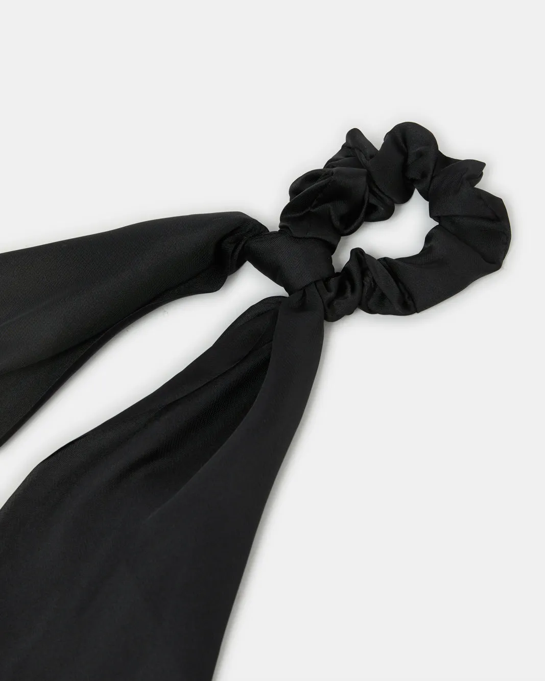 Women Black Plain Elastic Hair Band sold by Redtag product image thumbnail 3