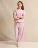 Girls Lilac Wide Leg Trousers sold by Redtag