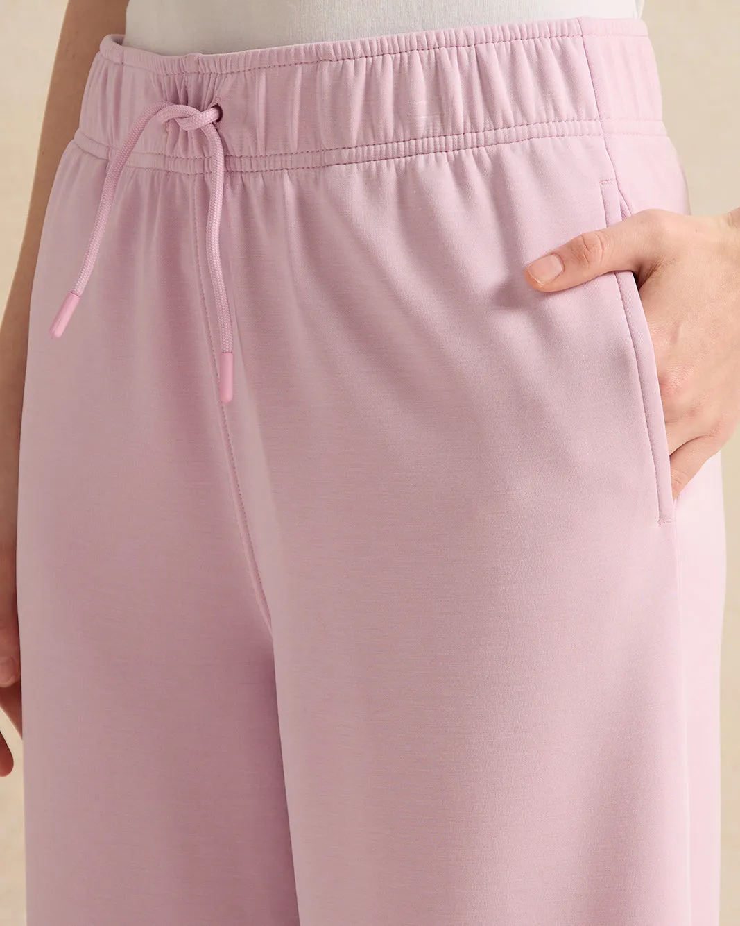 Girls Lilac Wide Leg Trousers sold by Redtag product image thumbnail 4