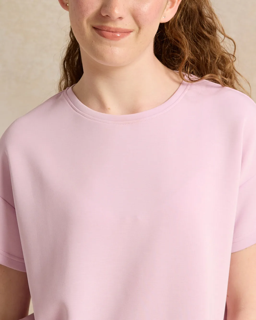 Senior Girls Lilac Plain Top sold by Redtag product image thumbnail 4