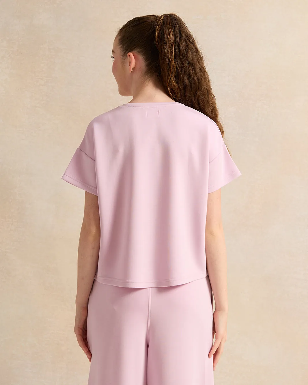 Senior Girls Lilac Plain Top sold by Redtag product image thumbnail 3