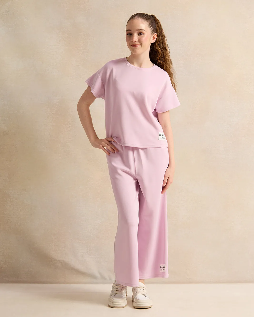 Senior Girls Lilac Plain Top sold by Redtag product image thumbnail 2