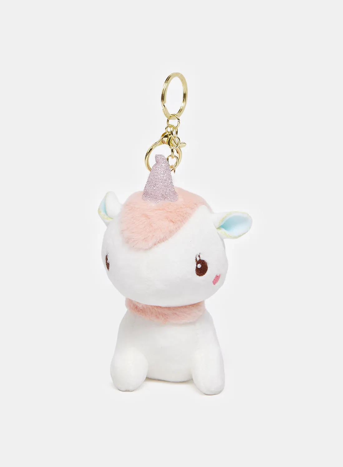 Women White Unicorn Key Ring sold by Redtag