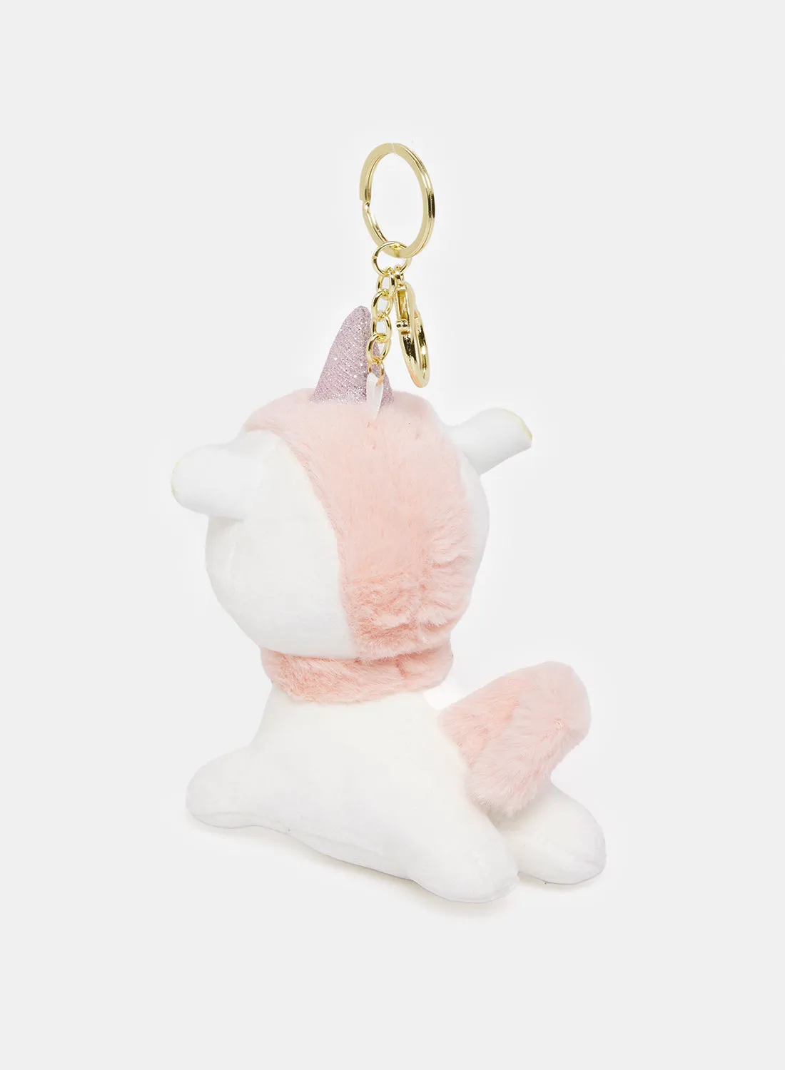 Women White Unicorn Key Ring sold by Redtag product image thumbnail 4