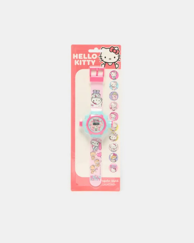 Girls Pink Hello Kitty Digital Watch sold by Redtag