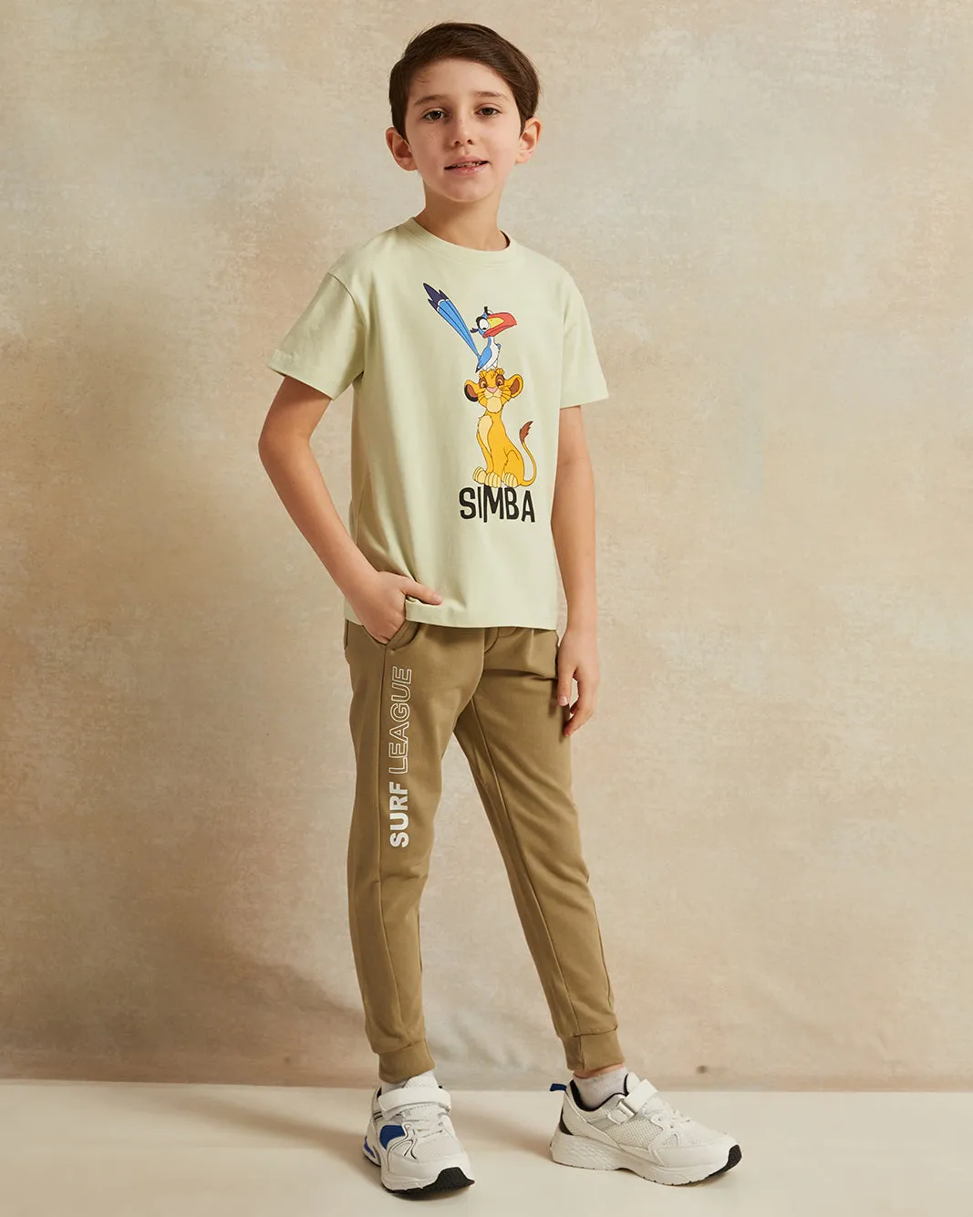 Boys Green Printed T-Shirt sold by Redtag product image thumbnail 2