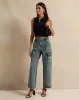 Women Blue Cargo Jeans sold by Redtag