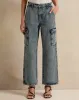 Women Blue Cargo Jeans sold by Redtag