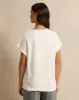 Women Ivory Embellished T-Shirt sold by Redtag