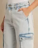 Women Blue Cargo Jeans sold by Redtag