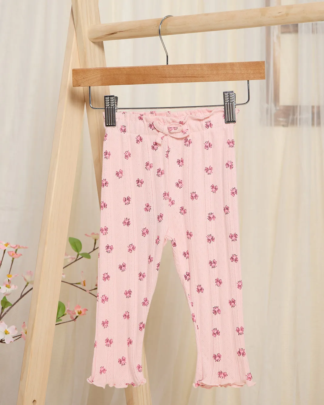 Infant Girls Pink Printed Leggings sold by Redtag
