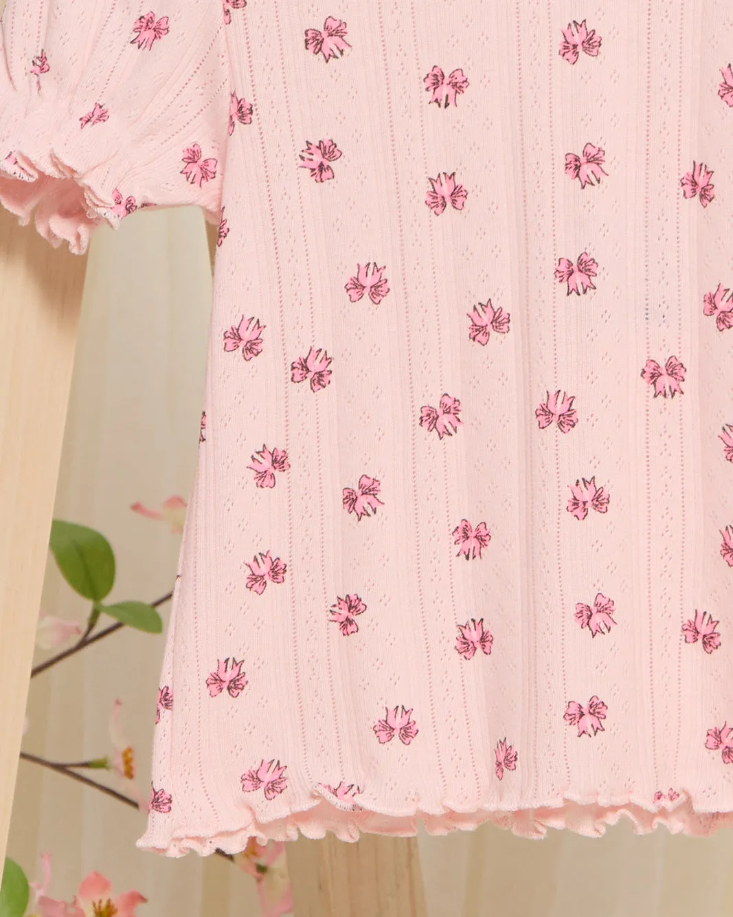 Infant Girls Pink Printed T-Shirt sold by Redtag product image thumbnail 3