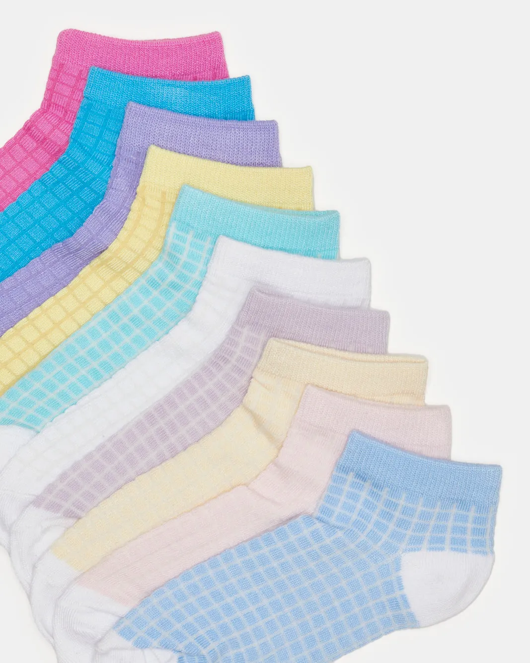 Women Assorted Ankle Box Socks (10 Pairs) sold by Redtag product image thumbnail 3