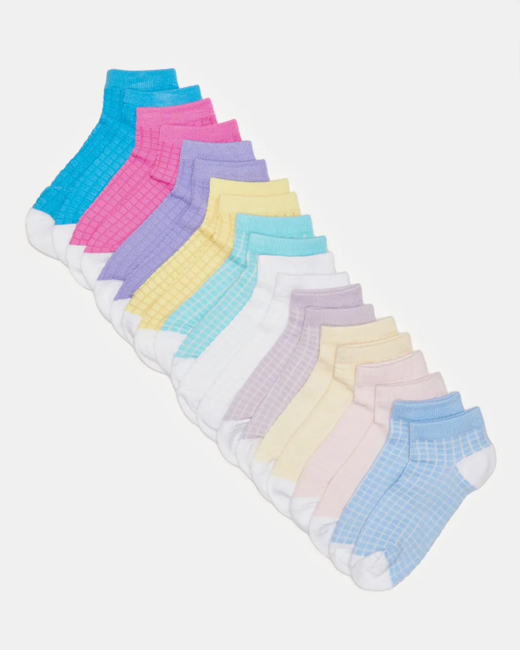 Women Assorted Ankle Box Socks (10 Pairs) sold by Redtag