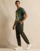 Men Olive Solid Joggers sold by Redtag