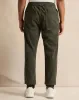 Men Olive Solid Joggers sold by Redtag