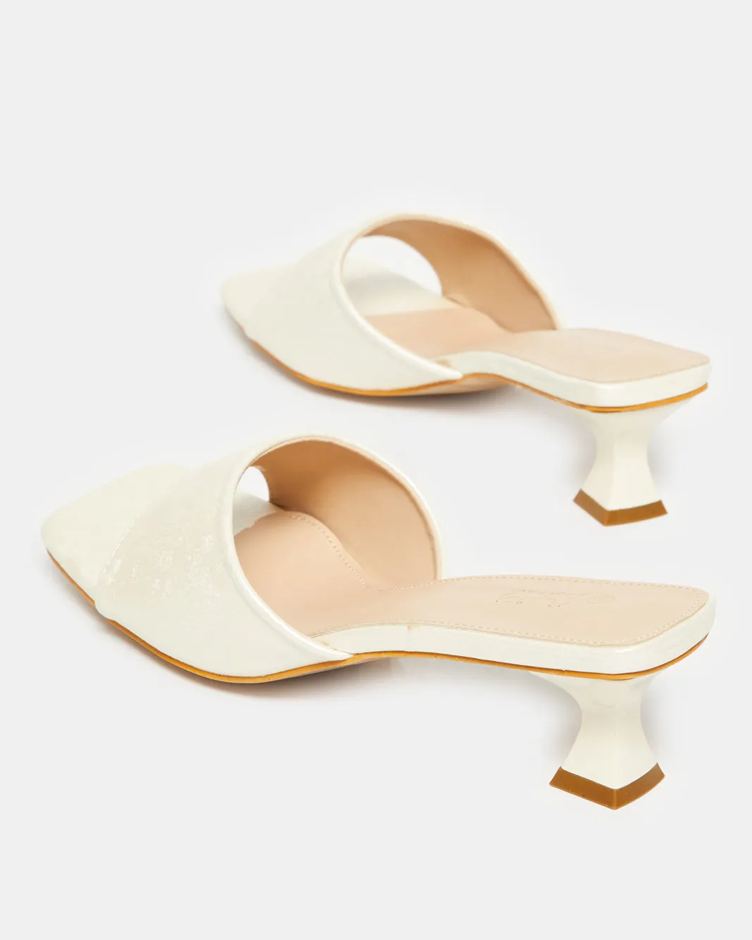 Women Beige Mule sold by Redtag product image thumbnail 3