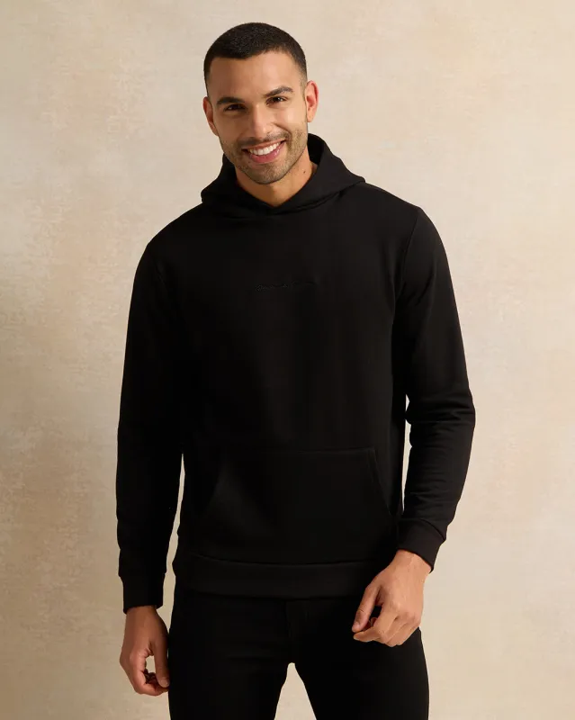 Men Black Basic Sweatshirt sold by Redtag