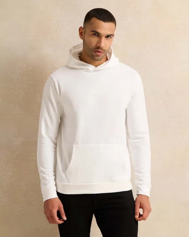 Men White Basic Sweatshirt sold by Redtag