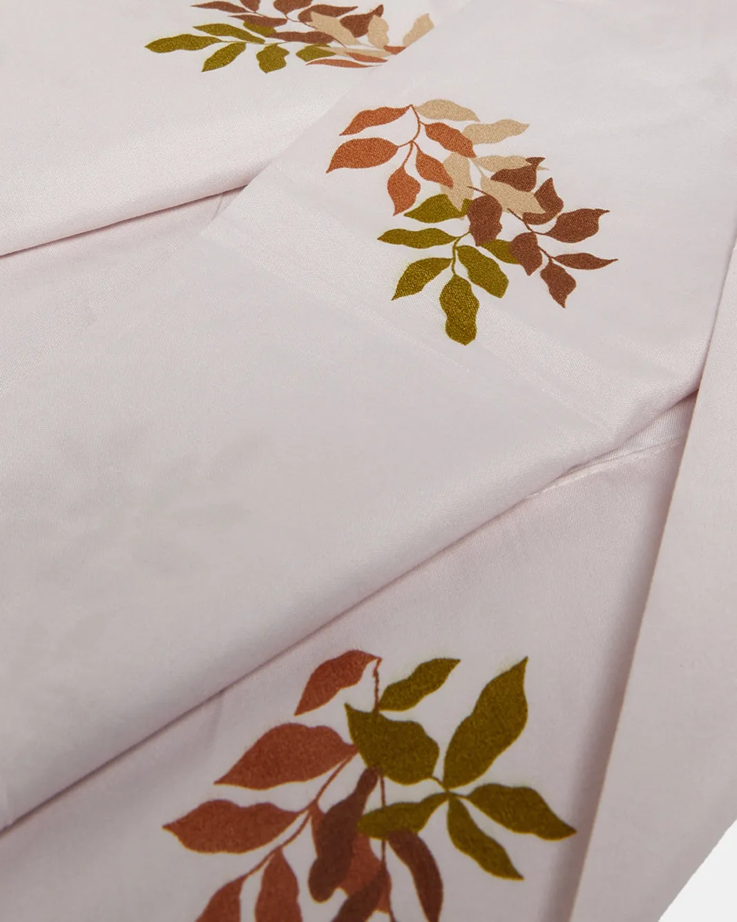 Beige Floral Printed Flat Sheet (Single Size) sold by Redtag product image thumbnail 5