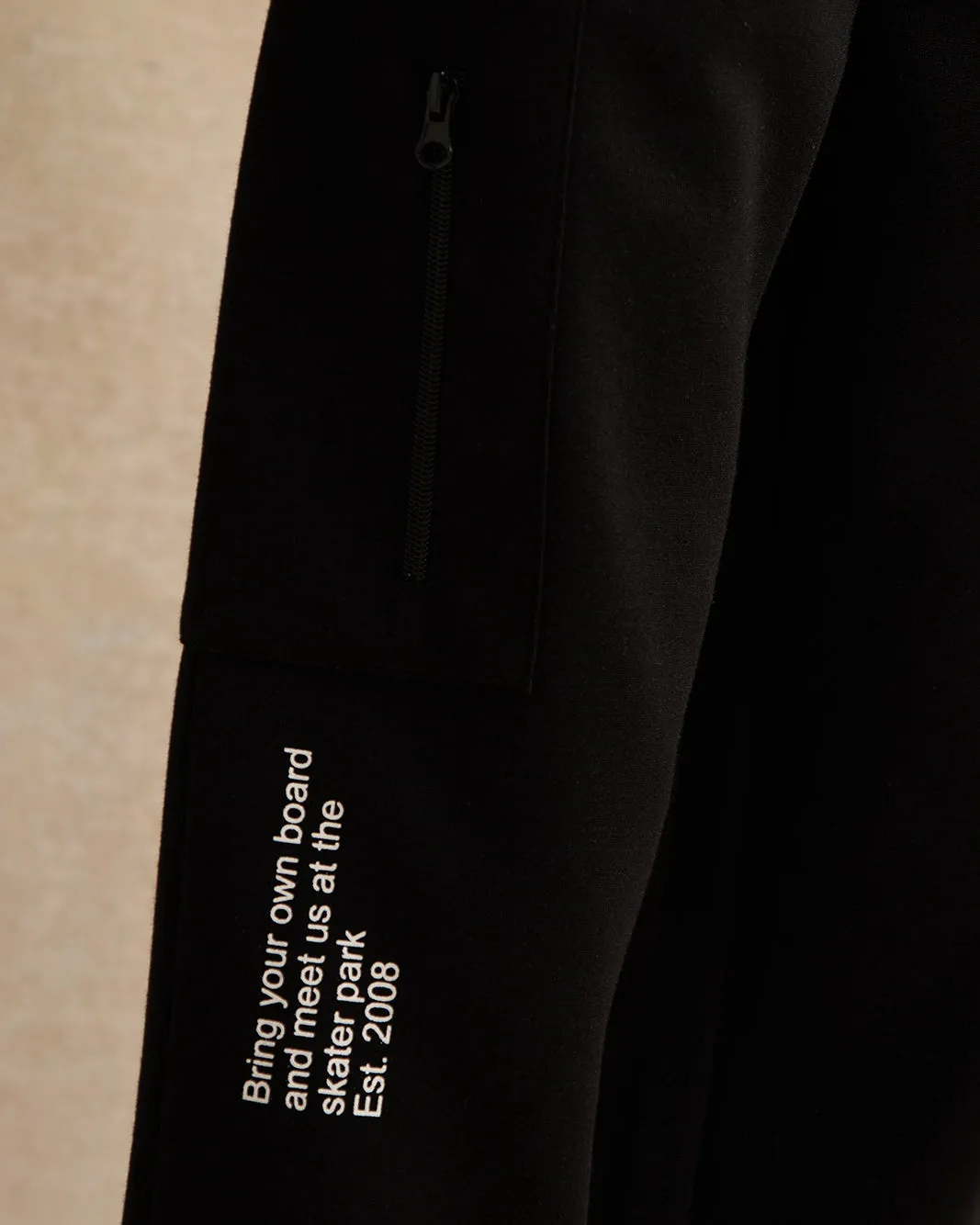 Senior Boys Black One Pocket Cargo Active Pants sold by Redtag product image thumbnail 5