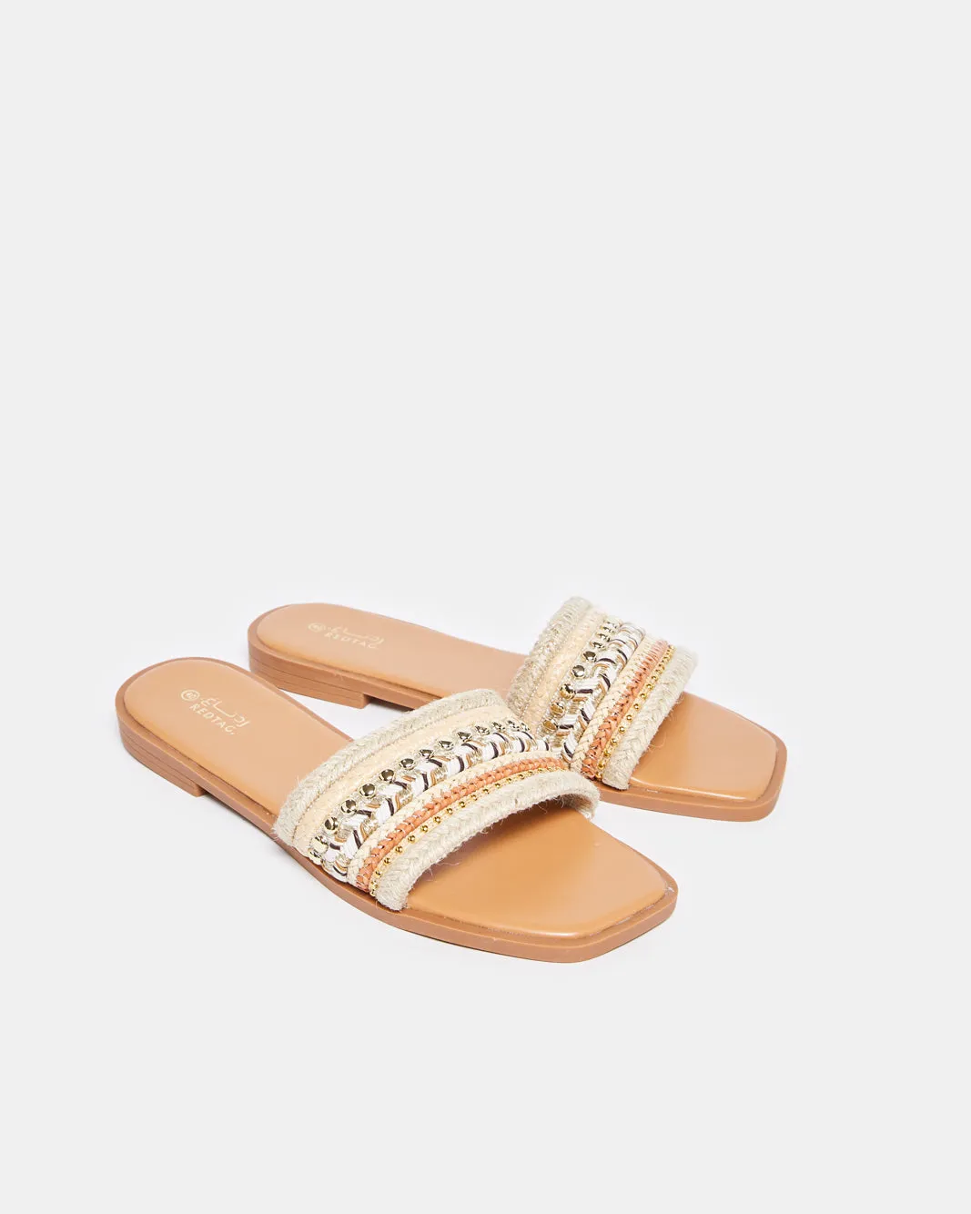 Women Beige Embellished Mule sold by Redtag product image thumbnail 2